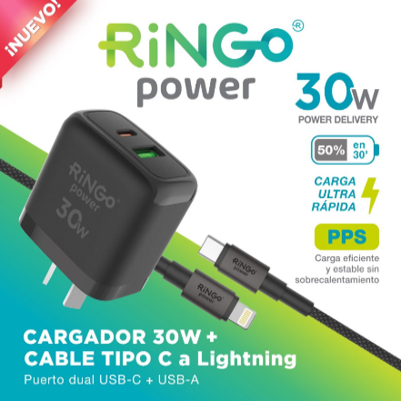 carg.ringo 30w+cable c to light