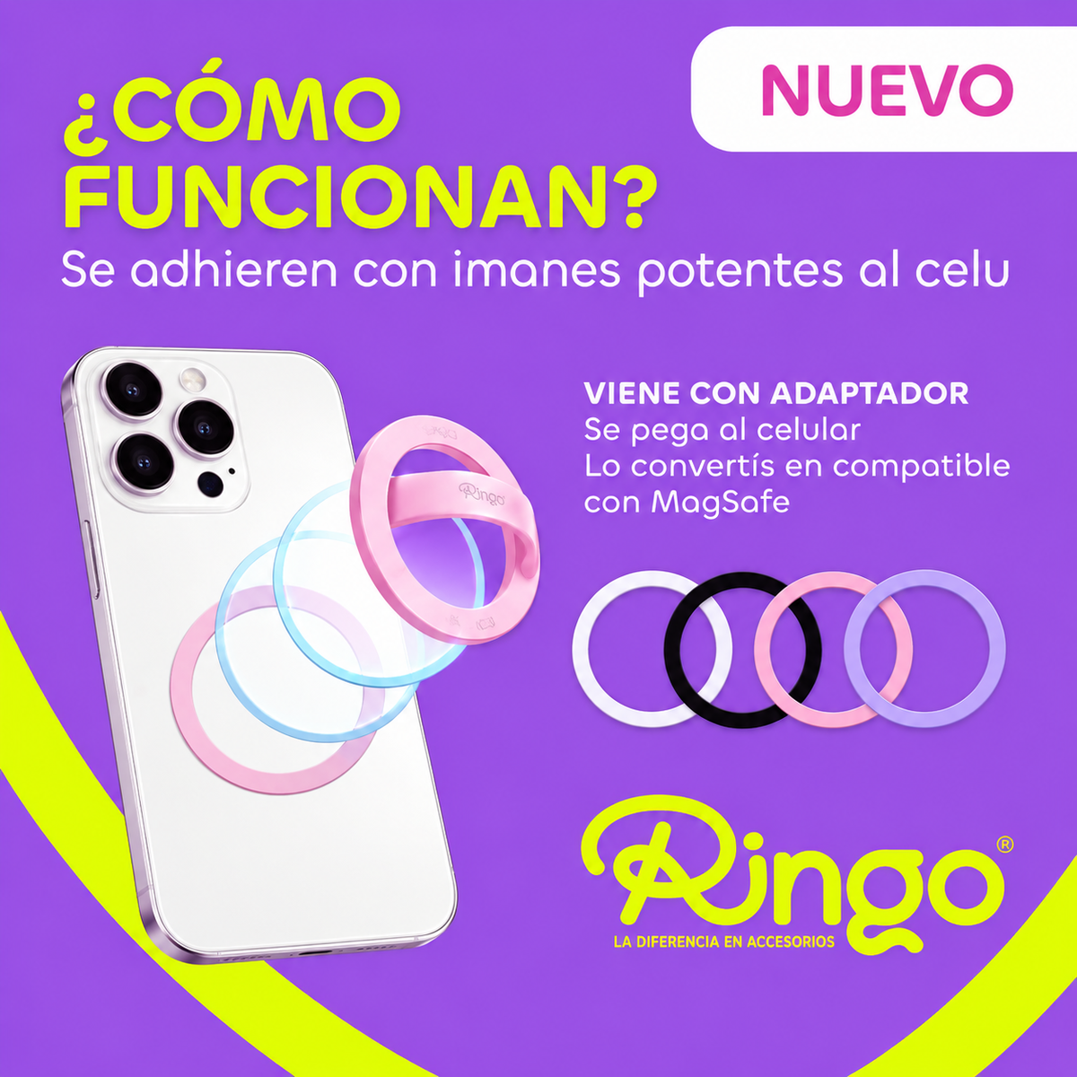 ringo anillo magsafe