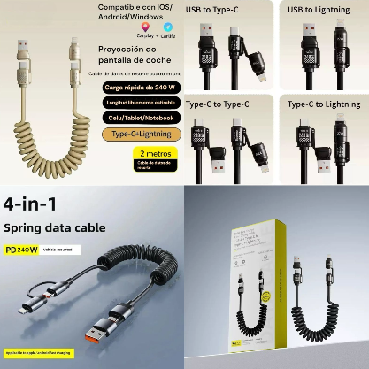 cable 4n1 240w