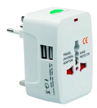 adaptador internacional all-in-one con usb