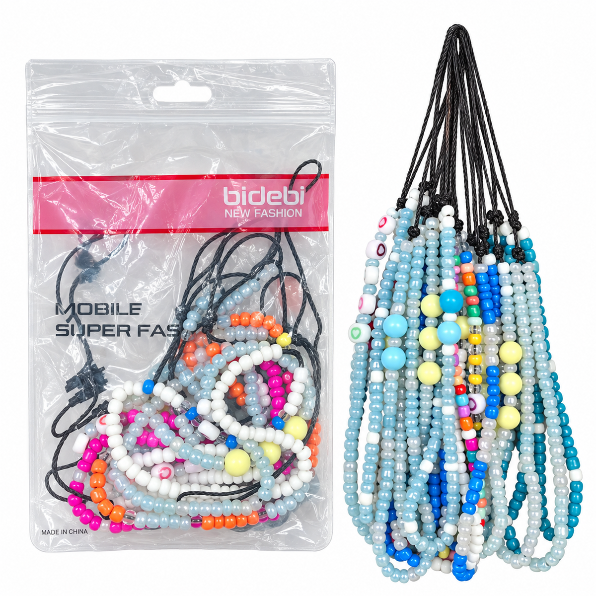 correa pulsera abalorios
