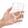 funda magsafe transparente
